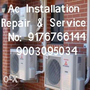 Ac care service Ac installation remove an fitting
