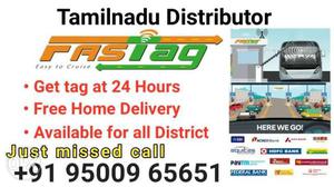 Fastag - free delivery within 24 hours Available