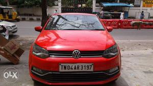 Polo Red Colour Petrol Top End Model Mint Condition Single