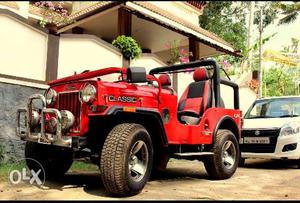 Ex military willys Modified as Mahindra classic