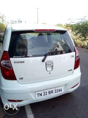 Single owner Sportz.  Hyundai i10 White