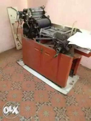 Printing press machine multi colored