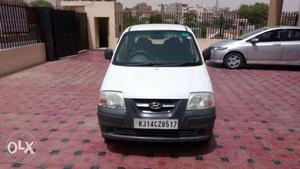 White AC Santro-Xing (Power Windows) in excellent condition