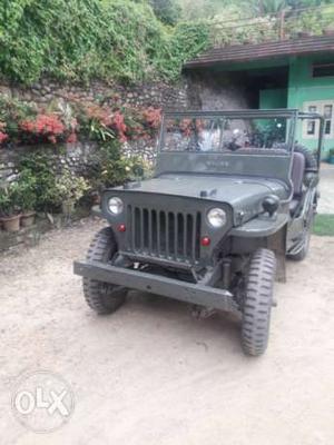 Jeep old model fully restored. In excellent