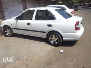 Urgently need to sale Hyundai Accent GLE White color Petrol