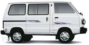 Maruti Omini White With Cng Model 