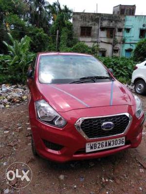 Brand new Datsun go plus with extra fitted accessories..