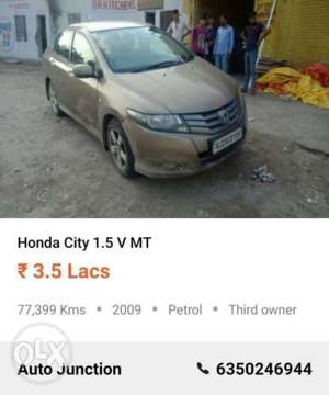 Honda City 1.5 V Mt, , Petrol