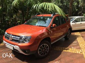 Renault Duster RXZ AMT diesel, 6month old with additional