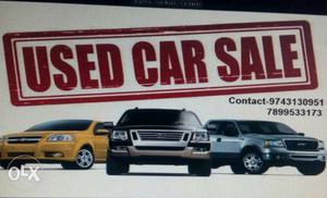 All type of used cars available with very good