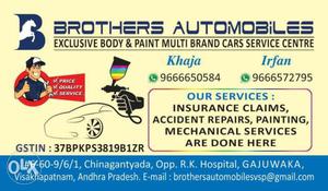 We r repair all Major/ Minor accidents