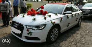 Audi A6 for marriage ceremony rental purpose. Rs..