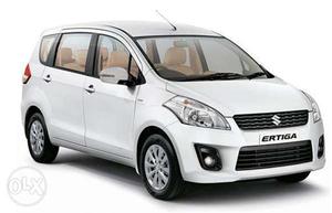 Maruti Ertiga on rent on Kilometer Basis for any where in