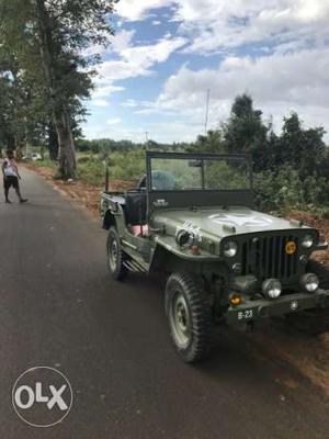 Willys Jeep with perfect running condition 18km