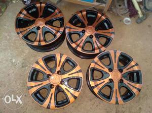 4 Alloy Wheel For Fiat Palio Uno Other Cars With 13" Rim