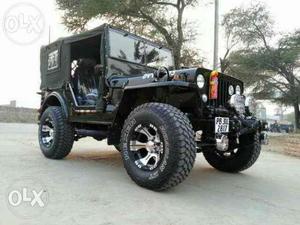 Classic type jeep ready with an excellent quality