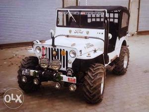 Newly modified jeep having Mahendra DI Engine,