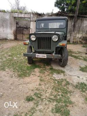 Modified jeep in old number