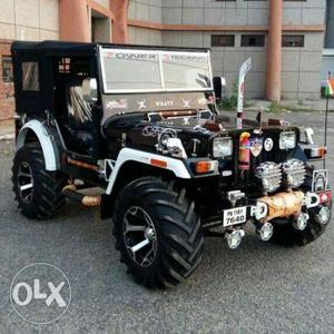 Hunter jeep always ready on the order