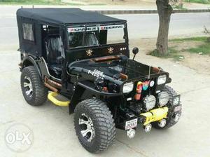 We provide any type jeeps like this hunter jeeps