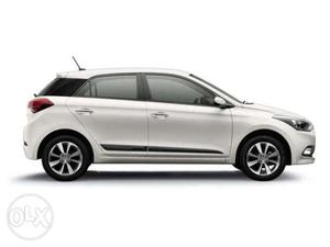 Hyundai Elite i20 White colour