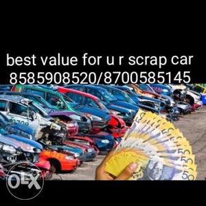 We provide best value of scrap cars