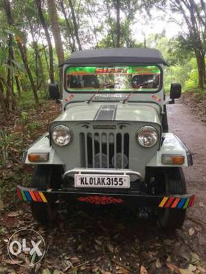  last month Mahindra Jeep 4 new tubeless
