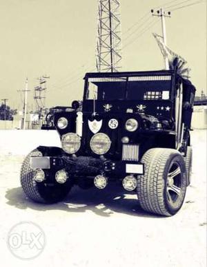 A 85 bhp completely rebuilt 4X4 willys jeep with