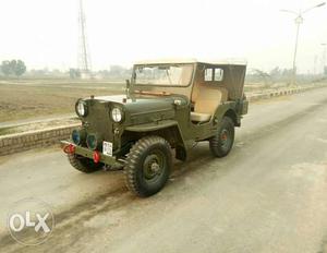 Orignal Military jeep 4×4 All parts orignal and