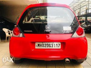 Honda Brio VX MT  - Red Color