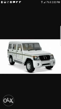 Mahindra Bolero plus AC required70 Kms  year /5