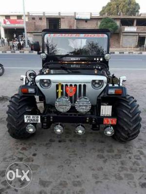 Willy modified jeeps are available at a very
