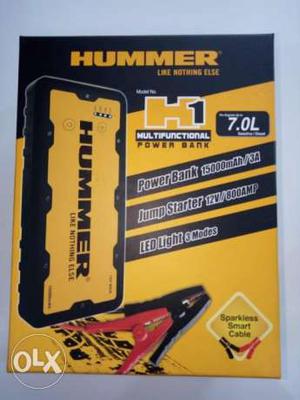 Hummer jump starter 12V