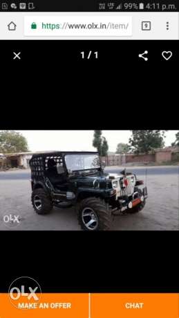 Jeep is in new condition. Mahindra 575 di engine