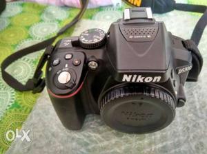 Nikon camera with a lens