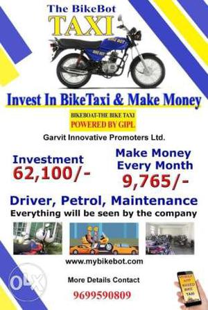 Invest  in BikeBot Taxi