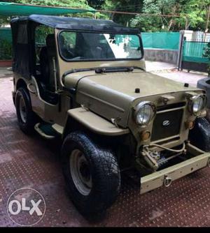 Mahindra short chassis Jeep. Modified into 5
