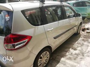  Maruti Suzuki Ertiga petrol, Vxi ABS, Silver colour,