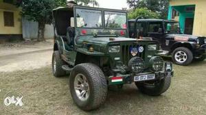 Modified willy jeep with Toyota engine