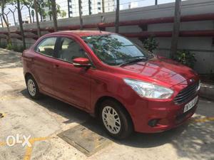  model red color ford aspire petrol Trend