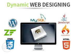 Dynamic website - /- Rs only.