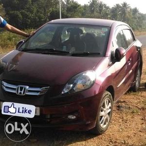 Honda Amaze Diesel Full Option- Single owner-  Model for