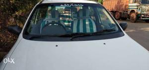 White opel corsa in good condition with chilled