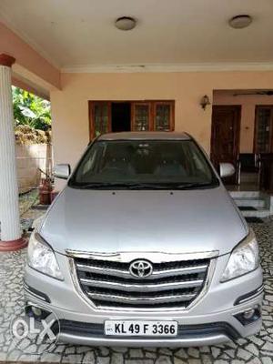 Toyota innova Z single owner silver colour in thrissur