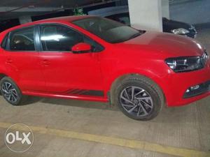 Brand New VW POLO (Red),December  model, Just KMS