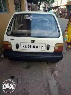 Maruti  model fancy number 007 petrol. Without FC