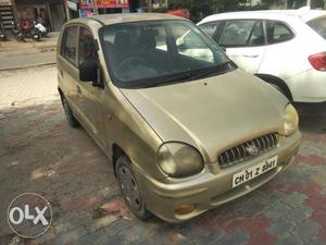 Santro car Golden color perfect working condition used in