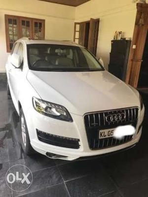 Reg , Audi Q7, white colour,showroom condition
