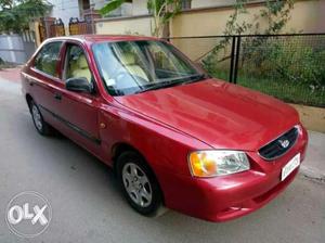 Accent  CRDI Scarlet red color in a good condition