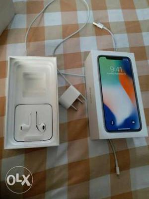 Apple iPhone x 256 GB 7 month old 5 month